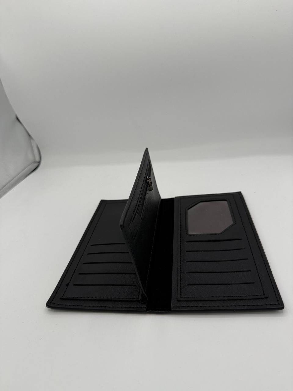 Men's Black Long Business Casual Wallet - Image 3